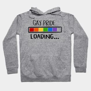 Gay Pride Loading Hoodie